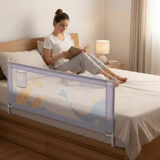 Bed Safety Rail 200 cm Protection Guard for Children Apsauginiai barjerai ECOTOYS
