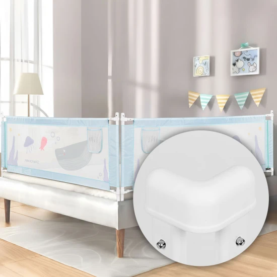 Bed Safety Rail 200 cm Protection Guard for Children Apsauginiai barjerai ECOTOYS