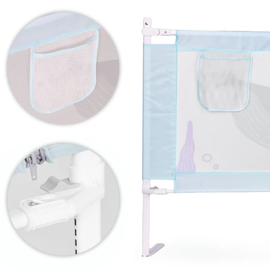 Bed Safety Rail 200 cm Protection Guard for Children Apsauginiai barjerai ECOTOYS