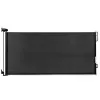 Black safety gate, 160 cm, for stairs and doors Protective barriers ECOTOYS