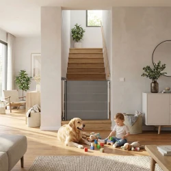 Apsauginiai varteliai, pilkos spalvos 160 cm