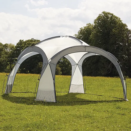 Pilka sodo palapinė piknikui + krepšys MultiGarden