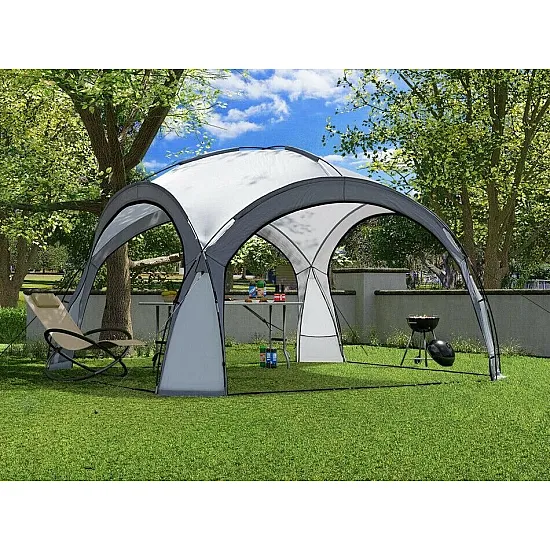 Pilka sodo palapinė piknikui + krepšys MultiGarden