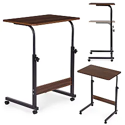 ModernHome Portable Dark Brown Laptop Table