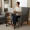 Mobilus tamsiai rudas nešiojamojo kompiuterio stalas ModernHome