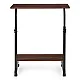 ModernHome Portable Dark Brown Laptop Table