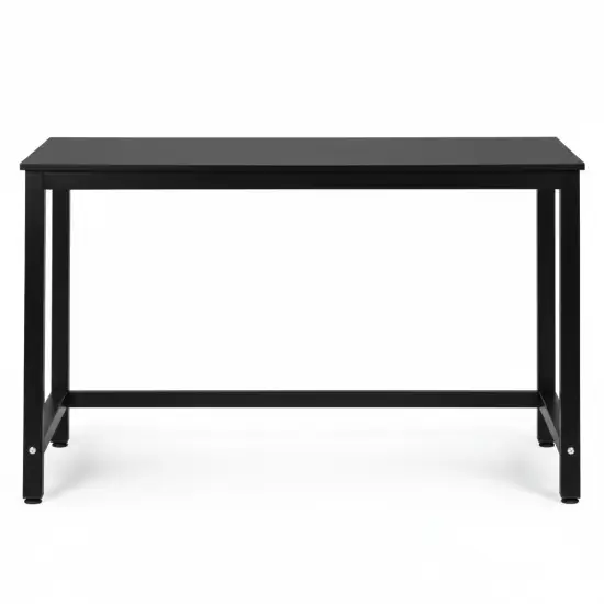 Juodas kompiuterio/mokyklinis stalas 120x60 cm ModernHome
