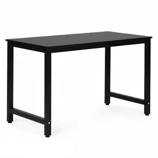 Juodas kompiuterio/mokyklinis stalas 120x60 cm ModernHome