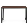 Biurko komputerowe/szkolne 120 x 60 cm w kolorze ciemnego orzecha ModernHome