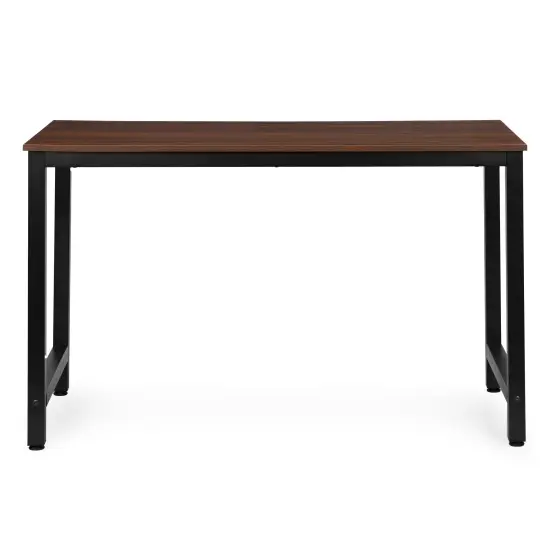 Kompiuterinis/mokyklinis stalas 120x60 cm tamsaus riešuto spalvos ModernHome