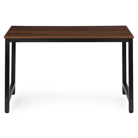 Kompiuterinis/mokyklinis stalas 120x60 cm tamsaus riešuto spalvos ModernHome