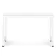Baltas kompiuterinis/mokyklinis stalas 120x60 cm ModernHome