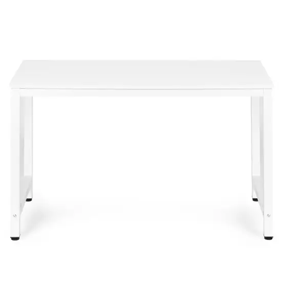 Baltas kompiuterinis/mokyklinis stalas 120x60 cm ModernHome