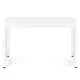 Baltas kompiuterinis/mokyklinis stalas 120x60 cm ModernHome