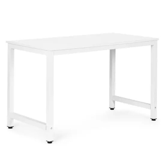 Baltas kompiuterinis/mokyklinis stalas 120x60 cm ModernHome