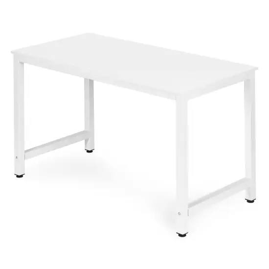 Baltas kompiuterinis/mokyklinis stalas 120x60 cm ModernHome