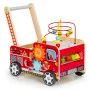 Деревянная обучающая ходунки с кубиками для детей ECOTOYS