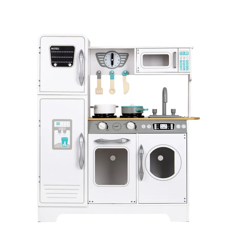 XXL wooden kitchen with a washing machine for kids For children ECOTOYS