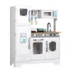 XXL wooden kitchen with a washing machine for kids For children ECOTOYS