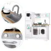 XXL wooden kitchen with a washing machine for kids For children ECOTOYS