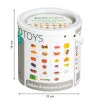 Деревянные игрушки для резки, 23 шт. ECOTOYS
