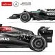 Nuotoliniu būdu valdomas automobilis Mercedes AMG F1 W15 E Rastar