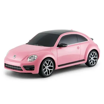 Управляемый дистанционно розовый автомобиль Volkswagen Beetle