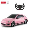Управляемый дистанционно розовый автомобиль Volkswagen Beetle