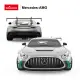 Nuotoliniu būdu valdomas pilkas automobilis Mercedes AMG GT2