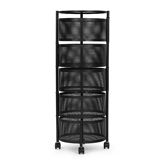 Ruchoma półka kuchenna z obrotowymi półkami ModernHome