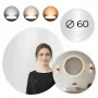 Круглое LED-зеркало для ванной 60 см с 3 цветами подсветки ModernHome