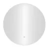 Круглое LED-зеркало для ванной 60 см с 3 цветами подсветки ModernHome
