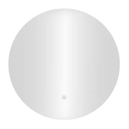 Apvalus LED vonios veidrodis 60 cm su 3 šviesos spalvomis ModernHome