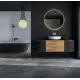Apvalus LED vonios veidrodis 80 cm su 3 šviesos spalvomis ModernHome