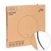 Круглое LED-зеркало для ванной 80 см с 3 цветами подсветки ModernHome