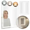 Светодиодное зеркало для ванной 50 x 70 см с 3 цветами подсветки ModernHome