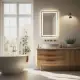 LED vonios veidrodis 50 x 70 cm su 3 šviesos spalvomis ModernHome