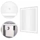 LED vonios veidrodis 50 x 70 cm su 3 šviesos spalvomis ModernHome