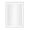 Светодиодное зеркало для ванной 50 x 70 см с 3 цветами подсветки ModernHome