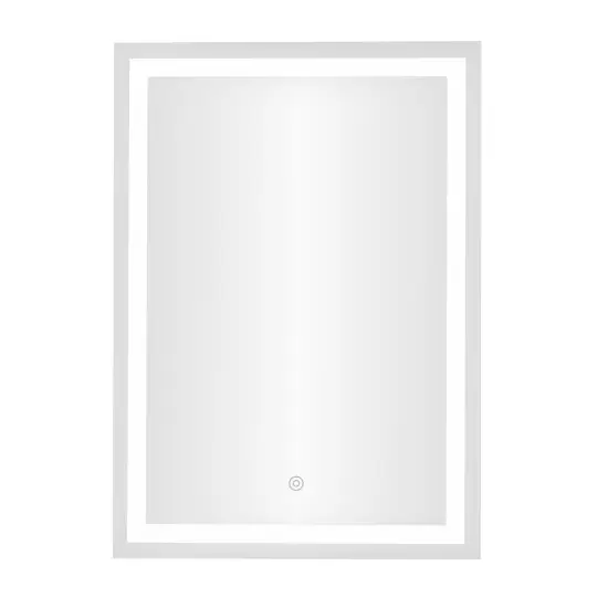 LED vonios veidrodis 50 x 70 cm su 3 šviesos spalvomis ModernHome