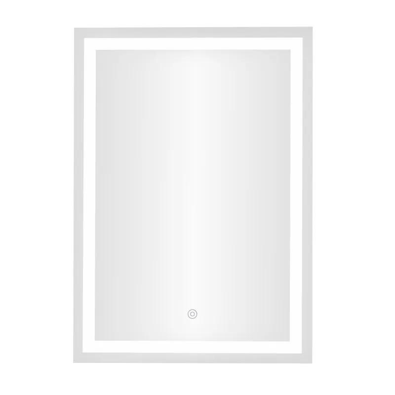 Светодиодное зеркало для ванной 50 x 70 см с 3 цветами подсветки ModernHome