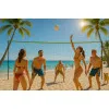 Сетка для волейбола и бадминтона 600 x 240 см, складная, MOVEPRO