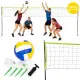 Tinklinio ir badmintono tinklas 600 x 240 cm sulankstomas MOVEPRO