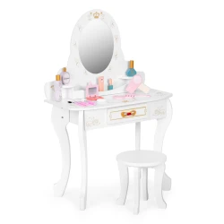 Didelis tualetinis staliukas mergaitei