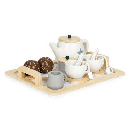 Medinis arbatos rinkinys 17 dalių ECOTOYS