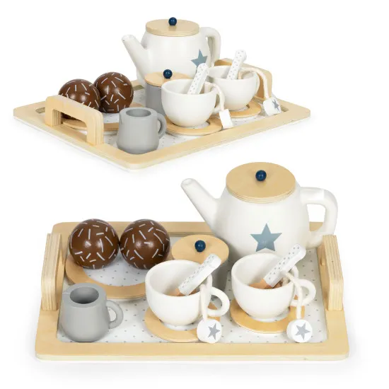 Medinis arbatos rinkinys 17 dalių ECOTOYS