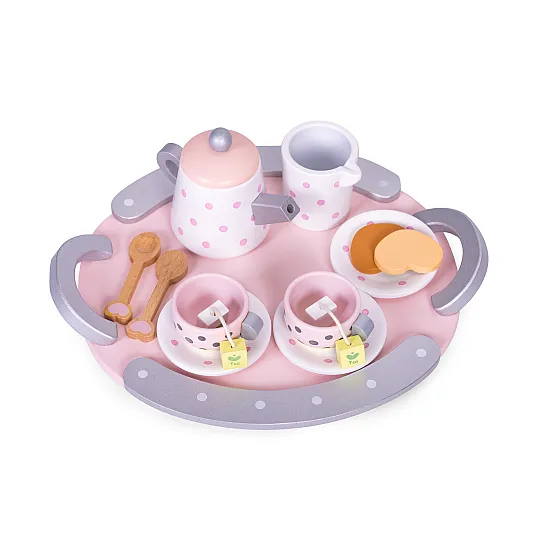 Medinis arbatos servizo rinkinys 15 dalių ECOTOYS