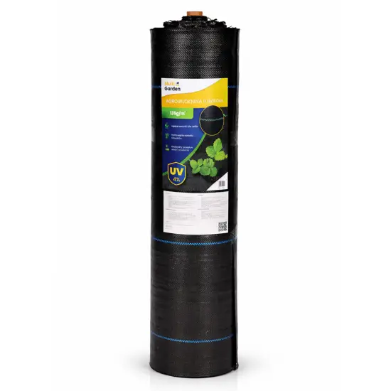 Juoda piktžolių kontrolės agro audinys 135 g/m² 0,8×100 m MultiGarden