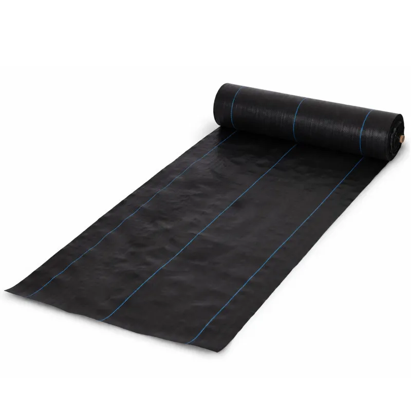 Чёрная агроткань для борьбы с сорняками 135 г/м² 0,8×100 м MultiGarden