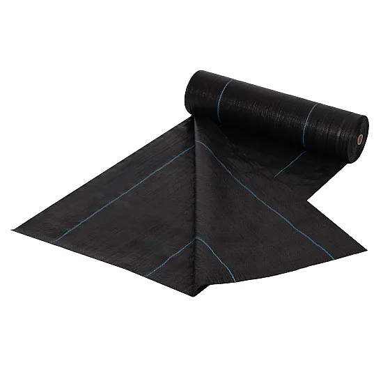Melns nezāļu apkarošanas agrotīkls 150 g/m² 1,6×50 m MultiGarden